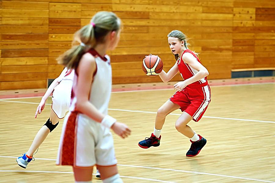 Children training together